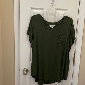Spruce Green T-Shirt, 1X. Like new.
